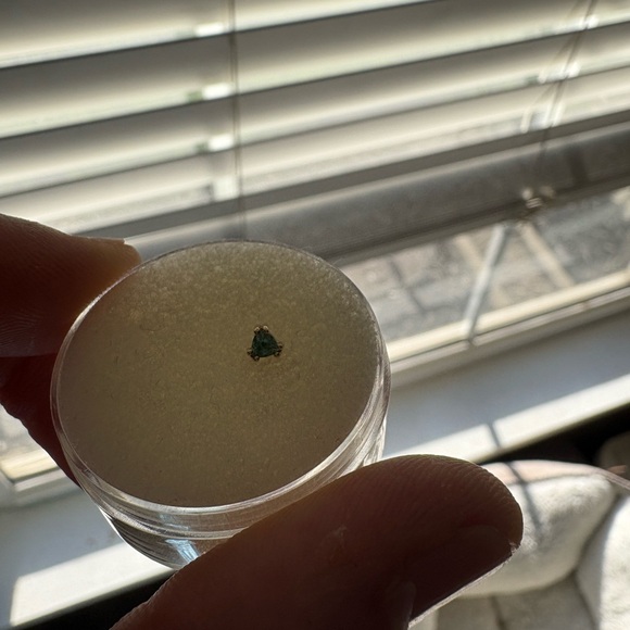 Bvla yellow gold  tanti with seafoam tourmaline - Picture 2 of 4